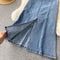 Chic Waist-slimming Denim Slip Dress