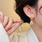 Ancient Style Water Drop Irregular Earrings