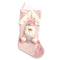 Pink Sequin Christmas Kids Stocking