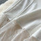 Elegant Patchwork White Slip Dress