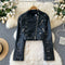 Niche Circle Rivet Distressed Jacket