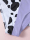 Summer Retro Polka Dot Spot Swimsuit