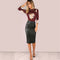 Bodycon Pleated Stretchy PU Skirt