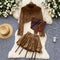 Fringed Top&Jacket&Skirt Niche 3Pcs