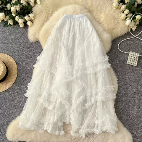 Fairy Layered Mesh Puffy Skirt