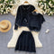 Cardigan&Sweater&Skirt Soft Knitted 3Pcs