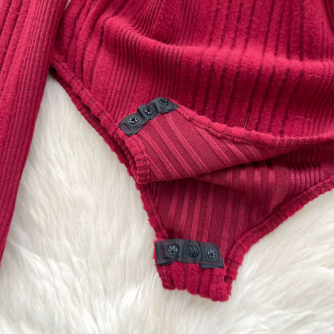 Sexy Hollowed Knit One-piece Lingerie