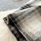 British Style Plaid Thermal Trench Coat