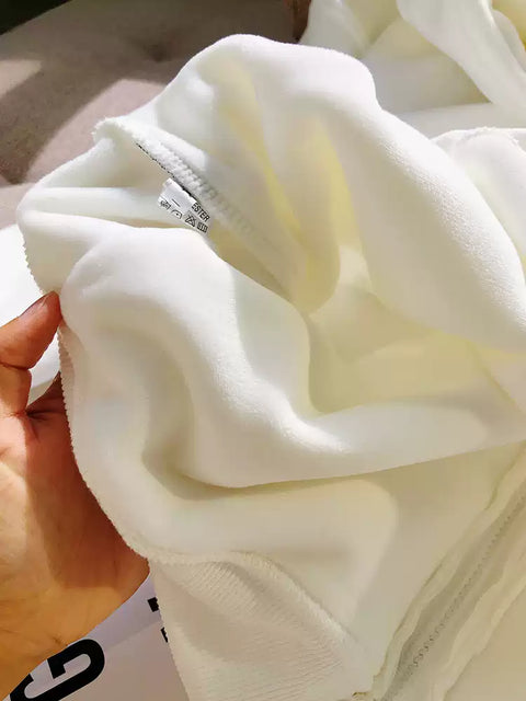 Oversized Zipped Fleece Hooded Sweatshirt