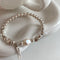 Simple Irregular Bean Pearl Bracelet