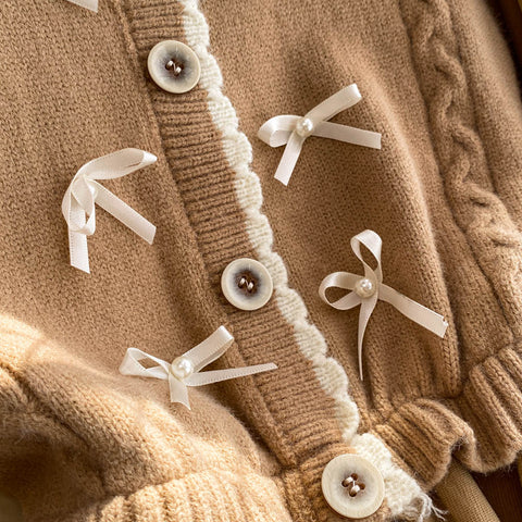 Faux Two-pieces Knitted Patchwork Dress