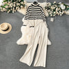 Striped Sweater&Trousers Casual 2Pcs