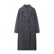 Thermal Lapeled Double-breasted Trench Coat