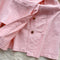 Sweetie Candy Color Denim Shirt Dress