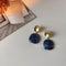 Haze Blue Geometric Fashion Earring