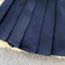 V-neck Blazer&Pleated Skirt 2Pcs