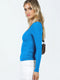 Thread Knitted Slim-fit U-neck Knitwear