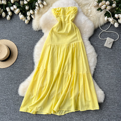 Fairy Off-shoulder Backless Dress