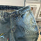 Chic Street Graffiti Loose-fit Jeans