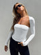 Slim-fit Smock&Camisole Fashion 2Pcs