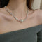 Irregular Patchwork Pearl Necklace&Bracelet