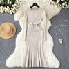 Slim-fit Fishtail Bottoming Knitted Dress