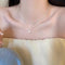 Elegant Double-layered Pearl Necklace