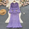 Korean Style Hollowed Crochet Dress