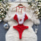 Christmas Costume Furry Patchwork Romper