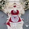 Maid Costume Bow-tie Halter Dress