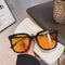 High-end Black Round Frame Sunglasses