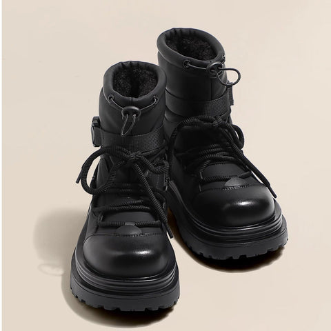 Thermal Lace-Up Chunky Martin Boots