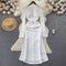 Elegant Crochet Lace Fishtail Dress