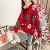 Thermal Loose-fitting Christmas Pattern Sweater