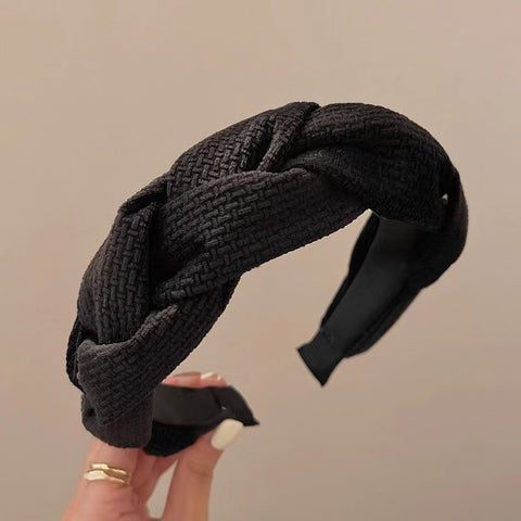 Delicate Twisted Knot Corduroy Hairbands