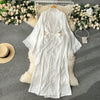 Delicate Loose-fitting Lace Patchwork Robe
