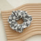 Color-blocked Pleated Fabric Hair Ties