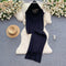 Hooded Cardigan&Knitted Skirt 2Pcs