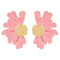 Vintage Alloy Flower Stud Earrings