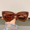 Retro Exaggerated Polygonal Sunglasses
