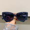 Retro Exaggerated Polygonal Sunglasses