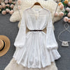 Fairy Lace Cutout White Doll Dress