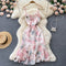 Summer Fairy Floral Chiffon Dress