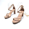 High-heeled Square Toe Sandals