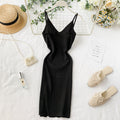 Lace Knitted Slip Dress
