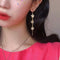 Flower-fringed Earrings