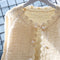 Solid Color Pearl Button Low-neck Cardigan