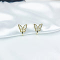 Korean-style Mini Butterfly Earrings