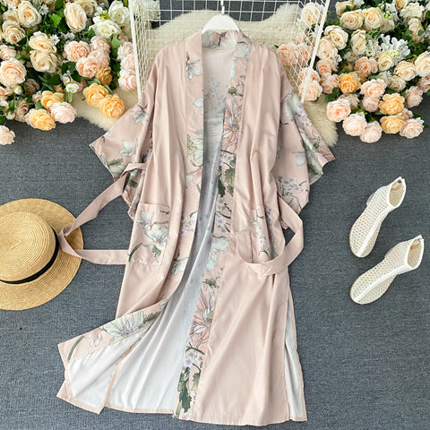 Silk Satin Pajamas And Beach Dress