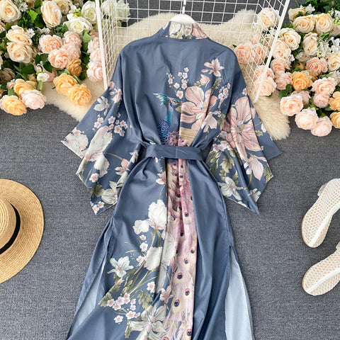 Silk Satin Pajamas And Beach Dress